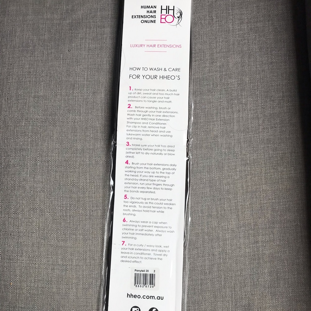 Luxury Human Hair Extensions - never used - Picture 6 of 8